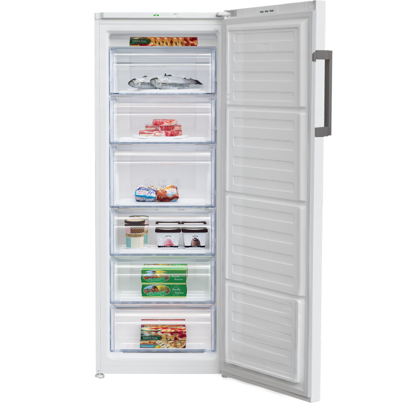 Beko RFSA240M43WN congélateur Congélateur vertical Pose libre 215 L Blanc