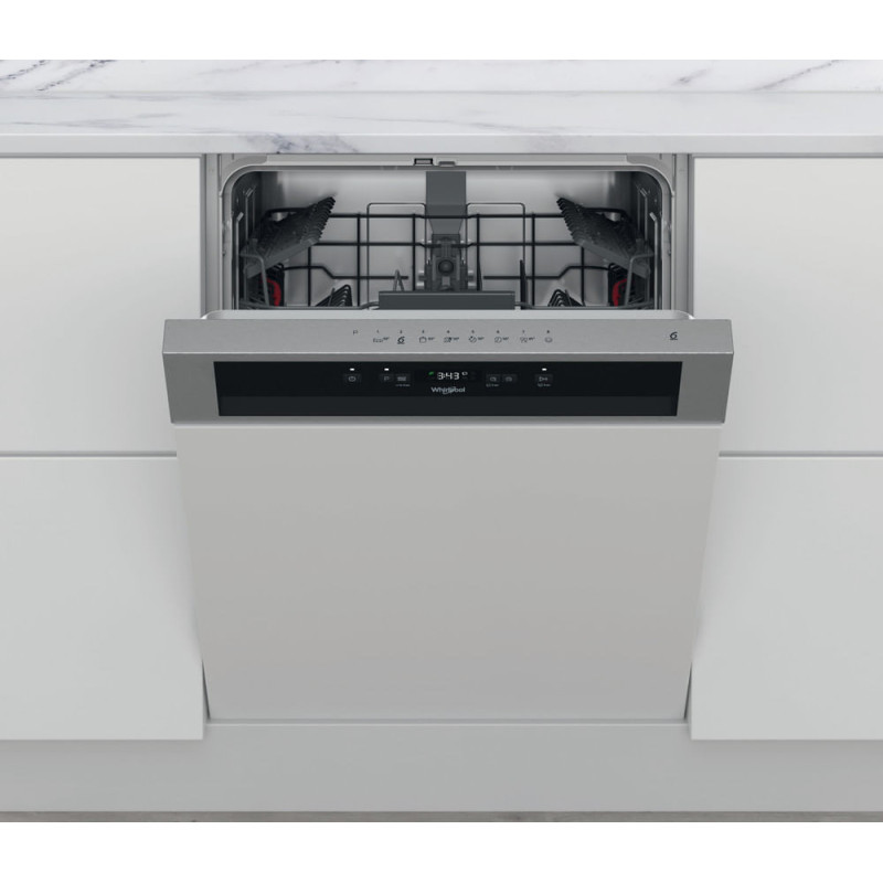 Whirlpool WBC3C26X Semi-ingebouwd 14 couverts
