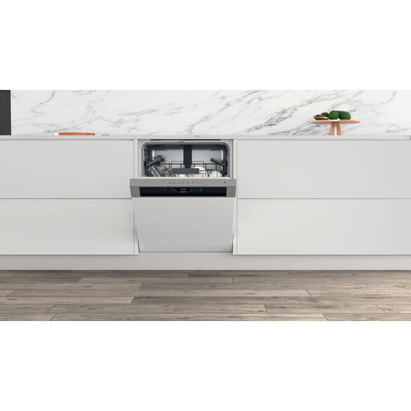 Whirlpool WBC3C26X Semi-ingebouwd 14 couverts