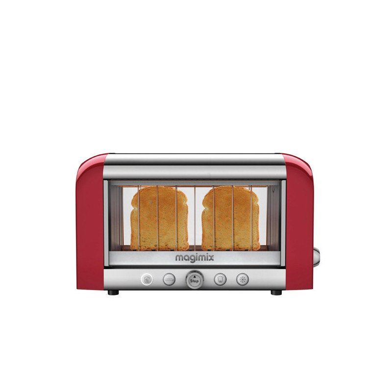 Magimix 11540 grille-pain 1450 W Métallique, Rouge